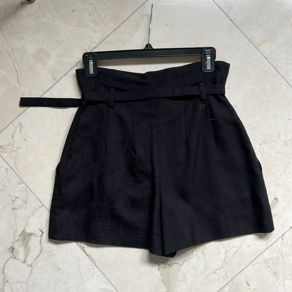 IRO- high waisted Black belted shorts, size 4/36, NWT! 🤩 - Picture 2 of 3